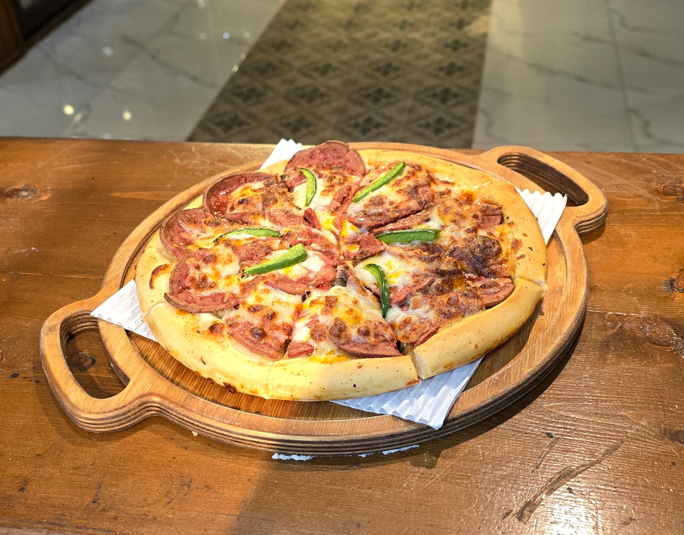 پیتزا پپرونی متوسط 